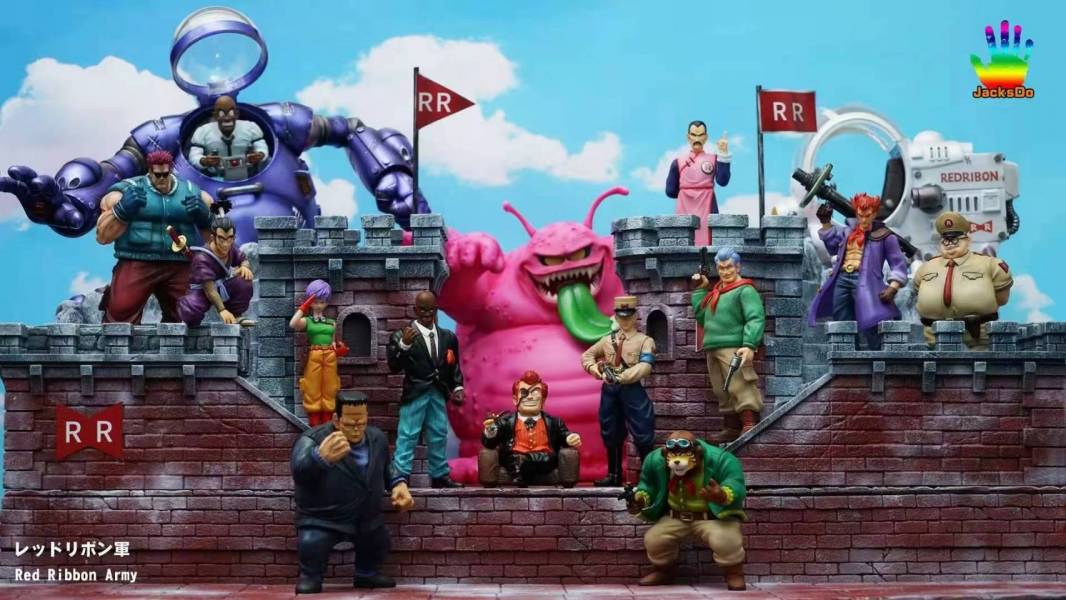 General Bruce and Colonel Violet - Dragon Ball