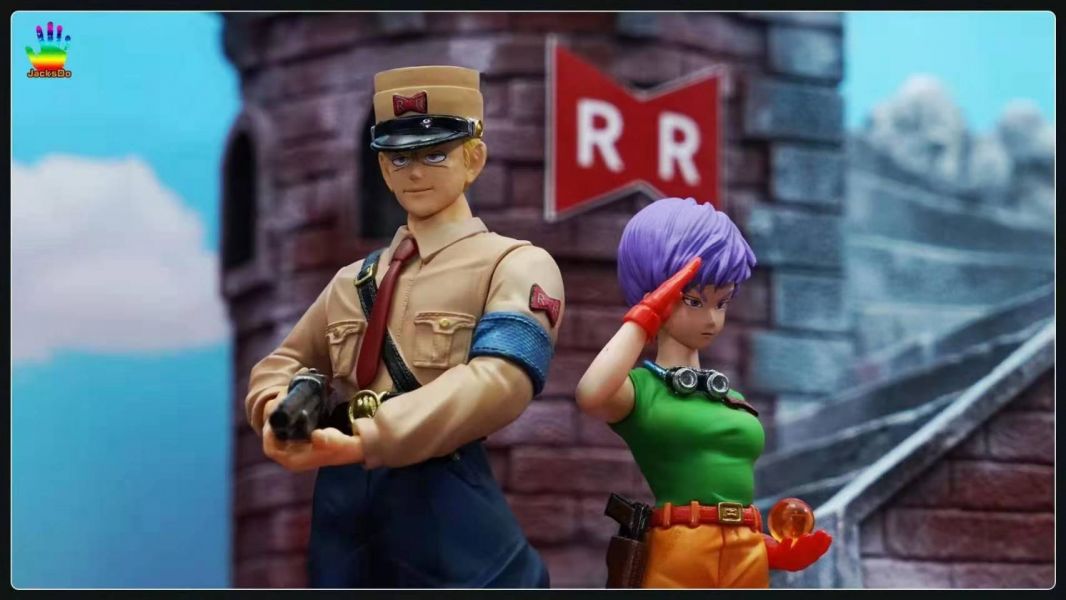 General Bruce and Colonel Violet - Dragon Ball