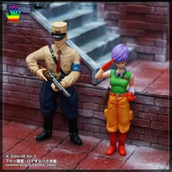 General Bruce and Colonel Violet - Dragon Ball