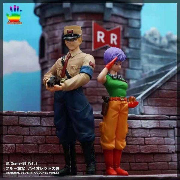 General Bruce and Colonel Violet - Dragon Ball
