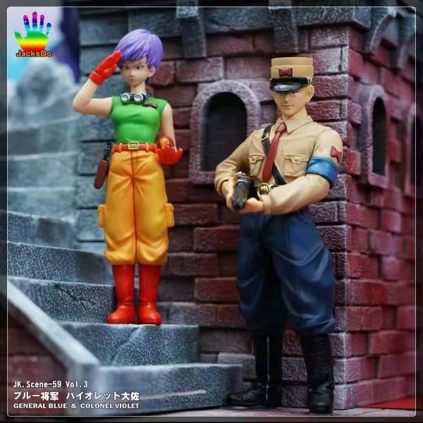 General Bruce and Colonel Violet - Dragon Ball