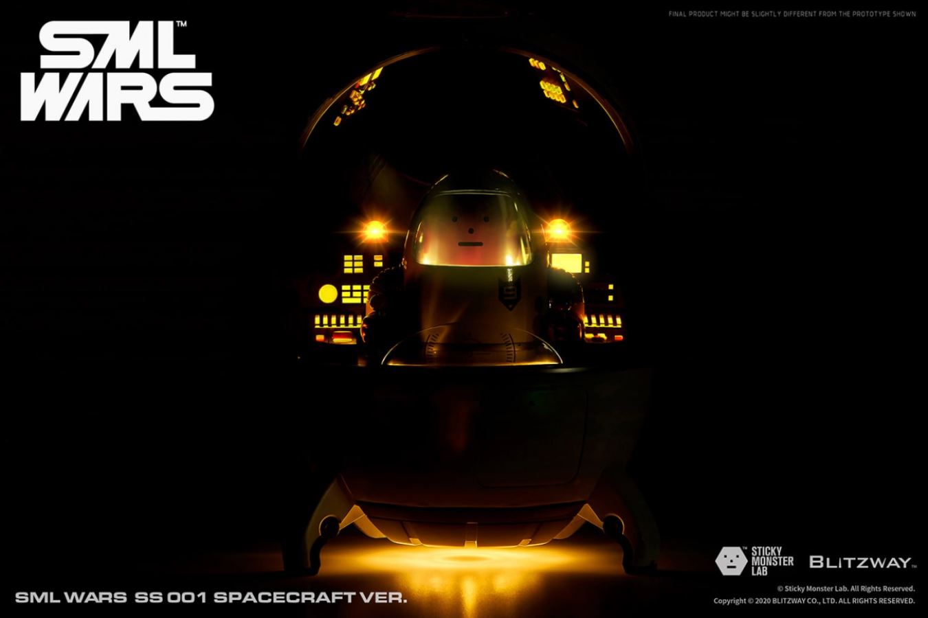 SML WARS SS 001 Spaceship version creative doll
