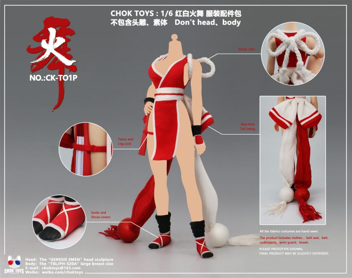 1/6 Fire Dance (Red, White, Black Gold)