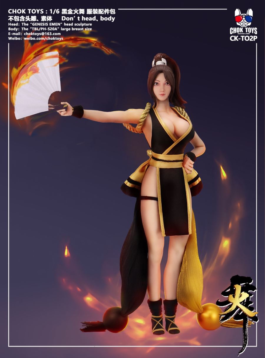 1/6 Fire Dance (Red, White, Black Gold)