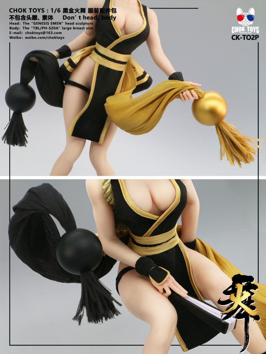 1/6 Fire Dance (Red, White, Black Gold)