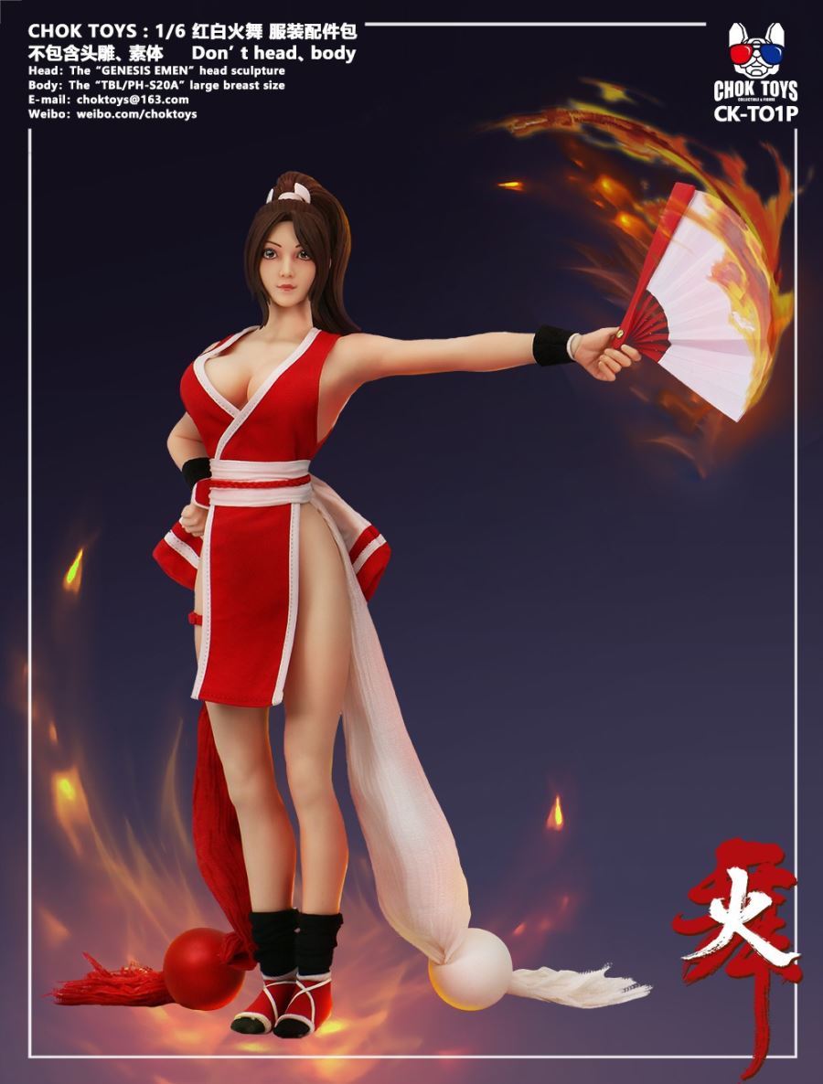 1/6 Fire Dance (Red, White, Black Gold)