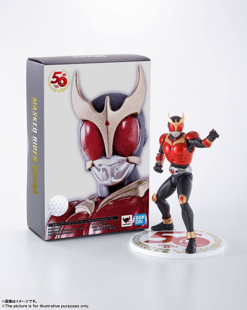 SHFiguarts (true bone carving method) Kamen Rider Kuuga Mighty Form 50th Anniversary Ver.