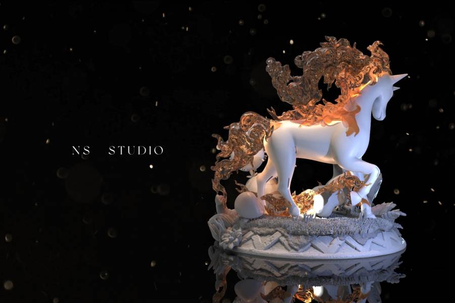 Forest-Flame Horse - Pokemon