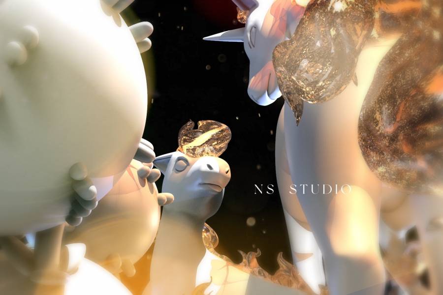 Forest-Flame Horse - Pokemon