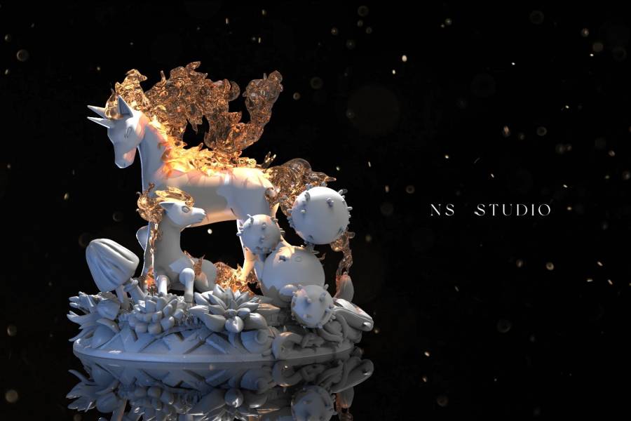 Forest-Flame Horse - Pokemon