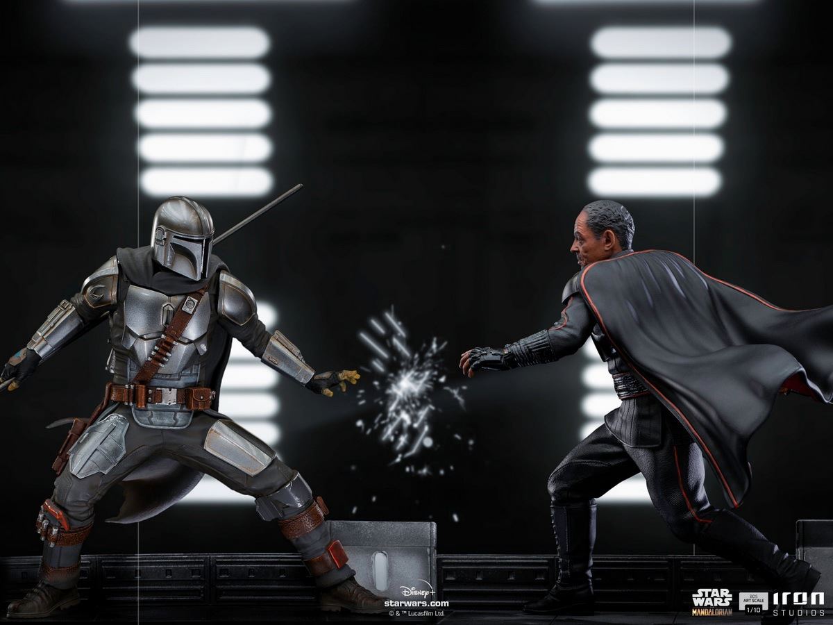 Star Wars - The Mandalorian vs. Governor Gideon 1/10