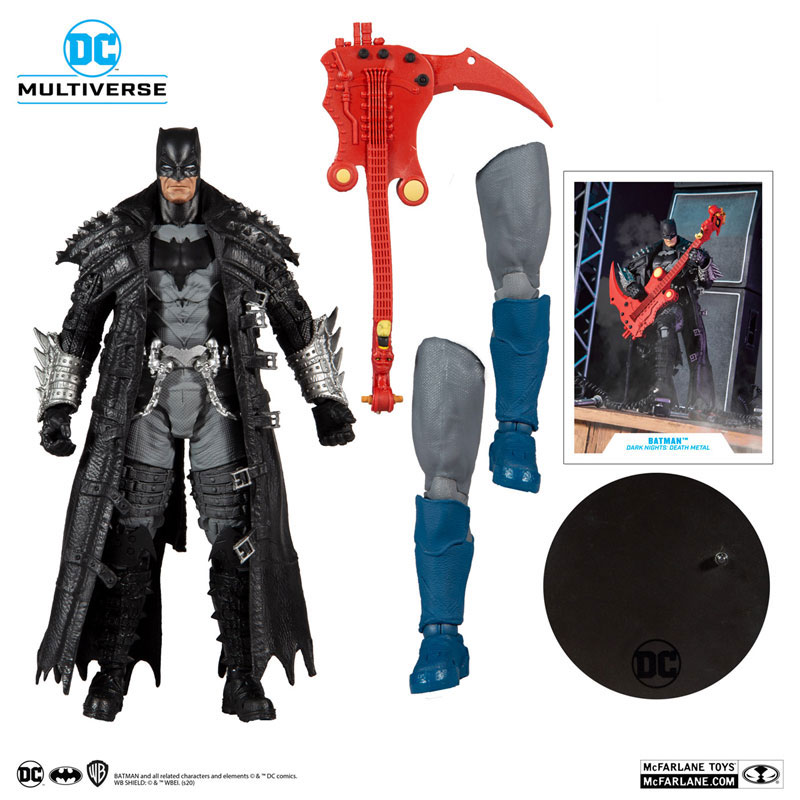 DC Comics DC Multiverse 7 Inch, Action Figure #068 Batman [Dark Nights: Death Metal]