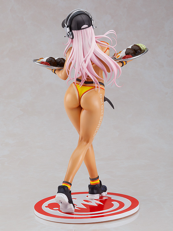 Super Sonico 1/7 Scale Figure -Bikini Curry Shop Ver