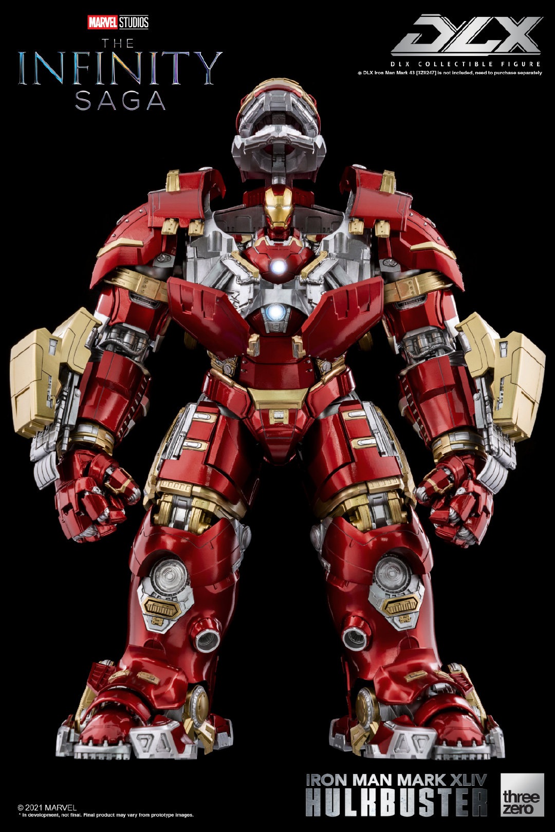 DLX Iron Man Mark 44 Anti-Hulk Armor 1/12