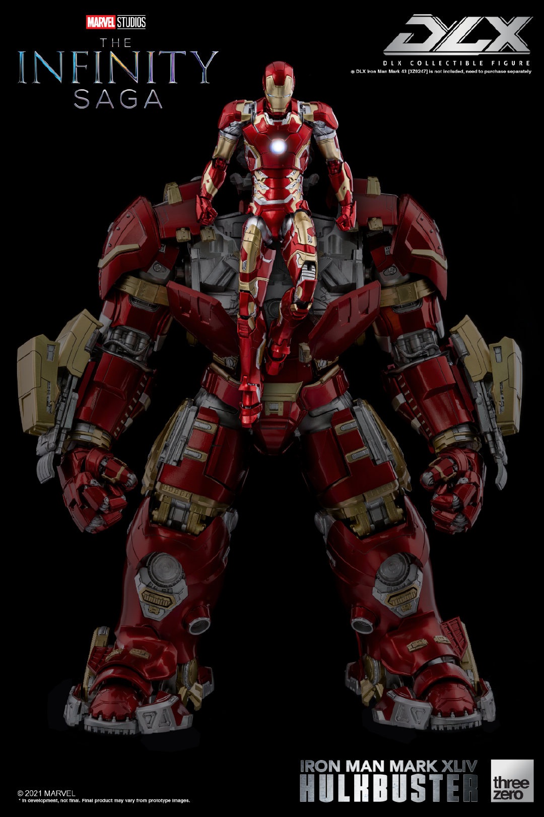 DLX Iron Man Mark 44 Anti-Hulk Armor 1/12