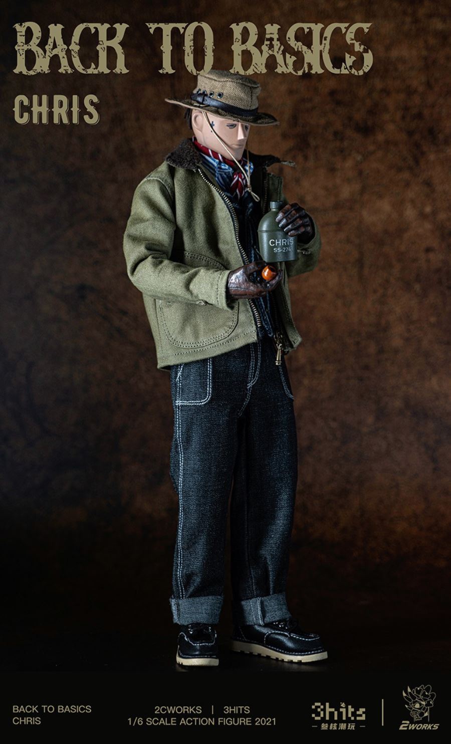 Trendy doll battlefield photographer - CHRIS 1/6
