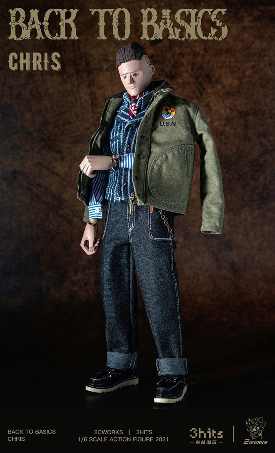 Trendy doll battlefield photographer - CHRIS 1/6