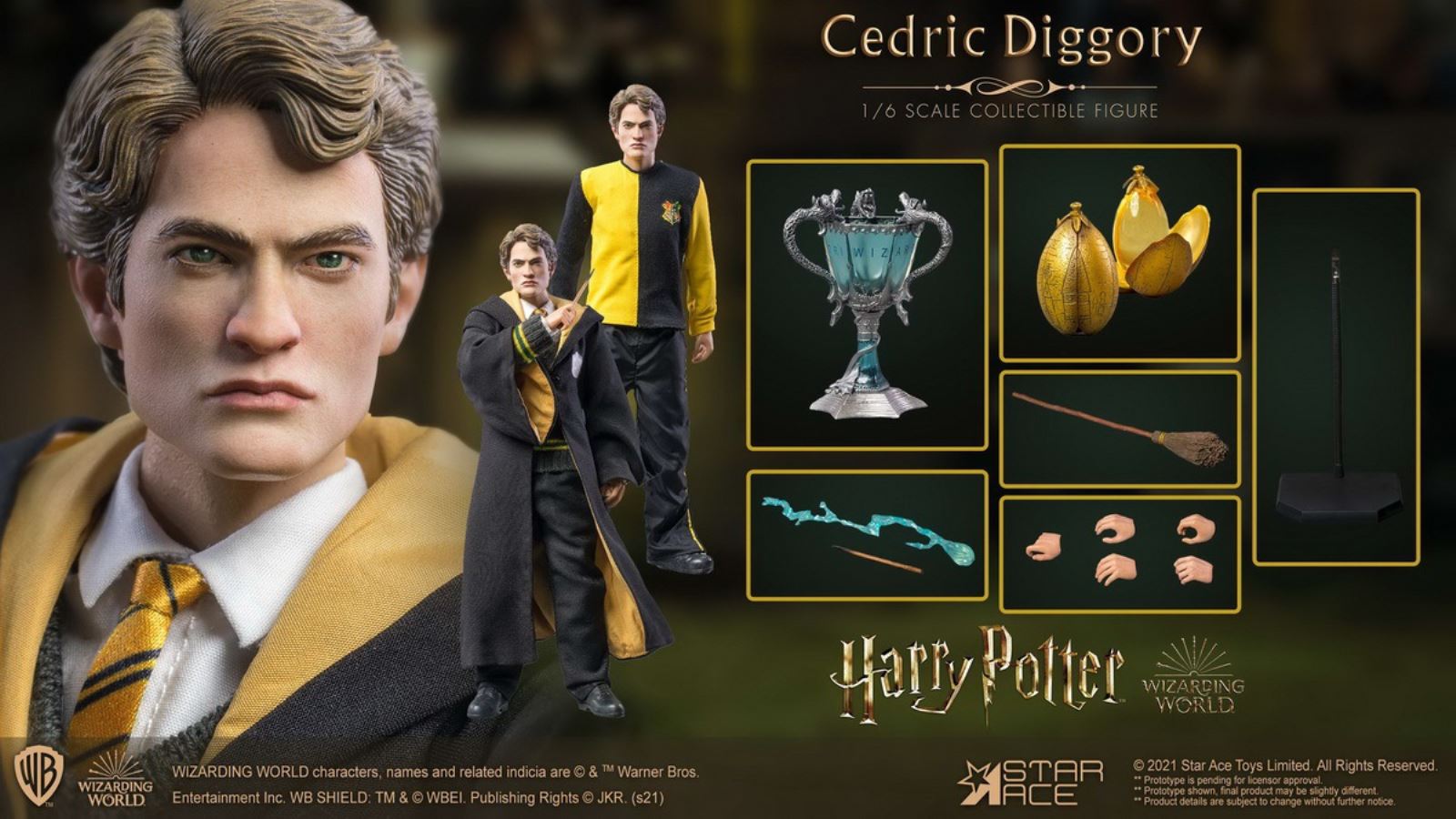 Harry Potter - Cedric Diggory 1/6
