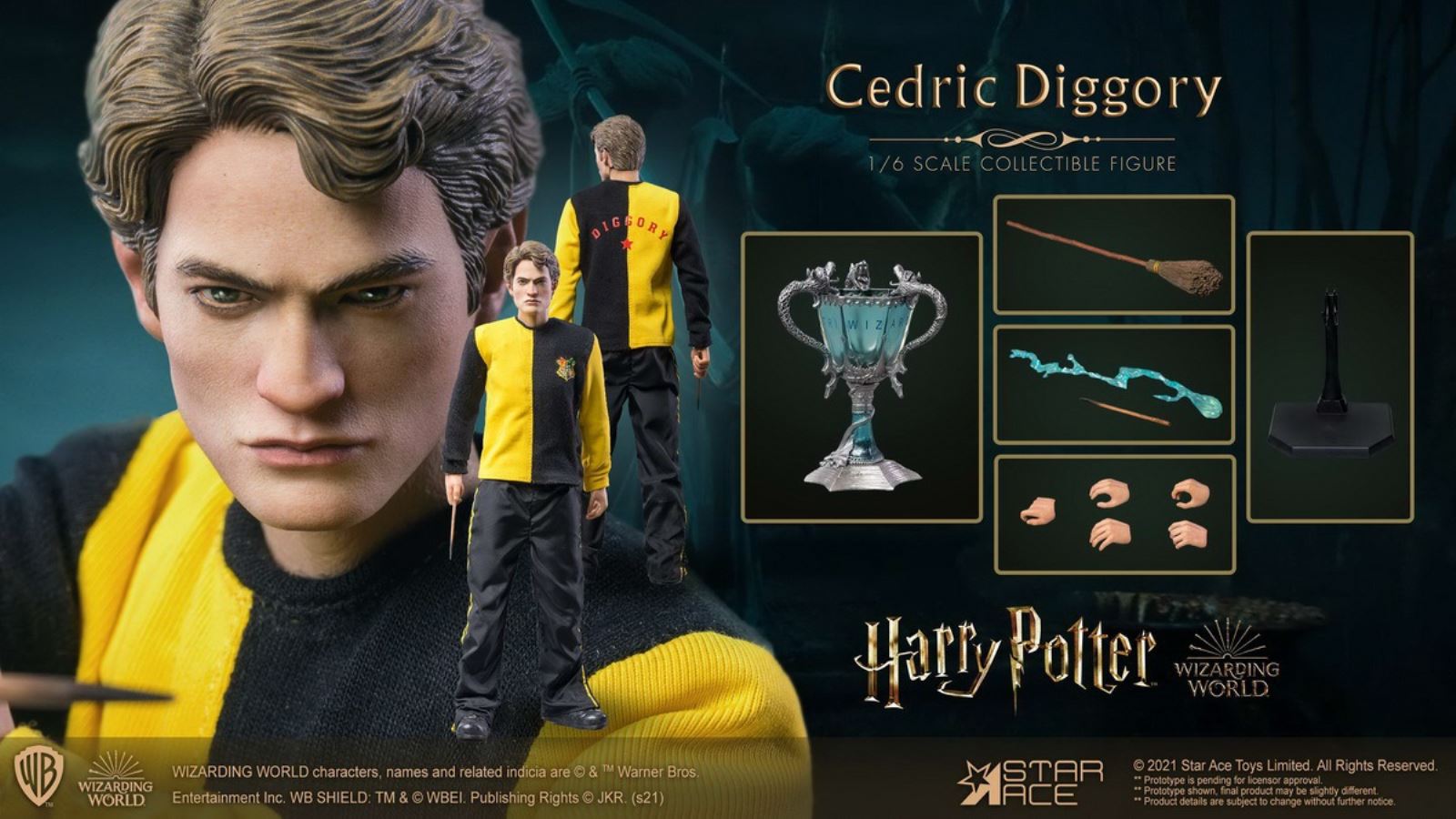 Harry Potter - Cedric Diggory 1/6