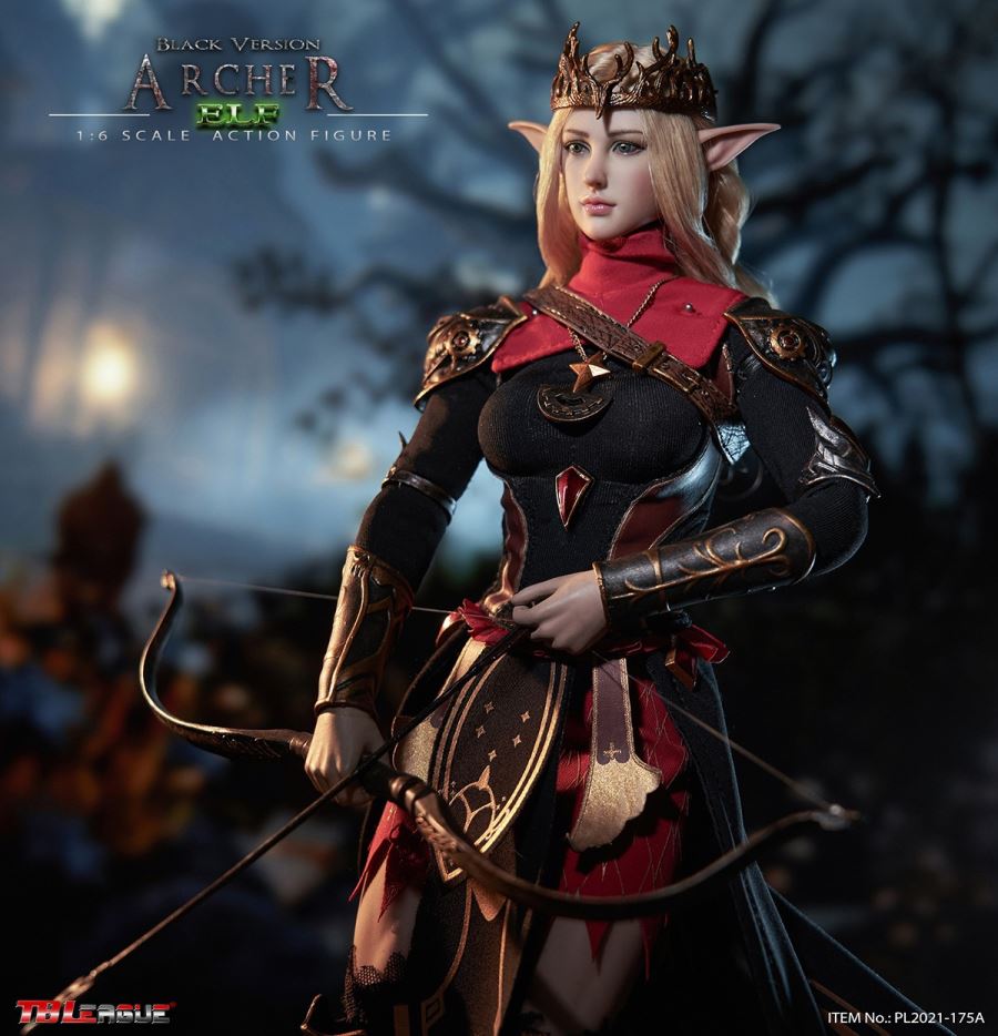 Elf Archer (Black) 1/6
