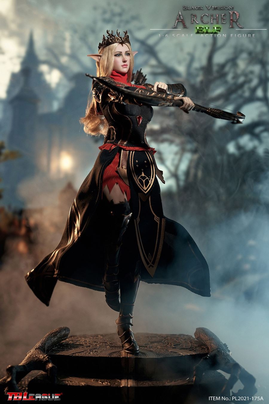 Elf Archer (Black) 1/6