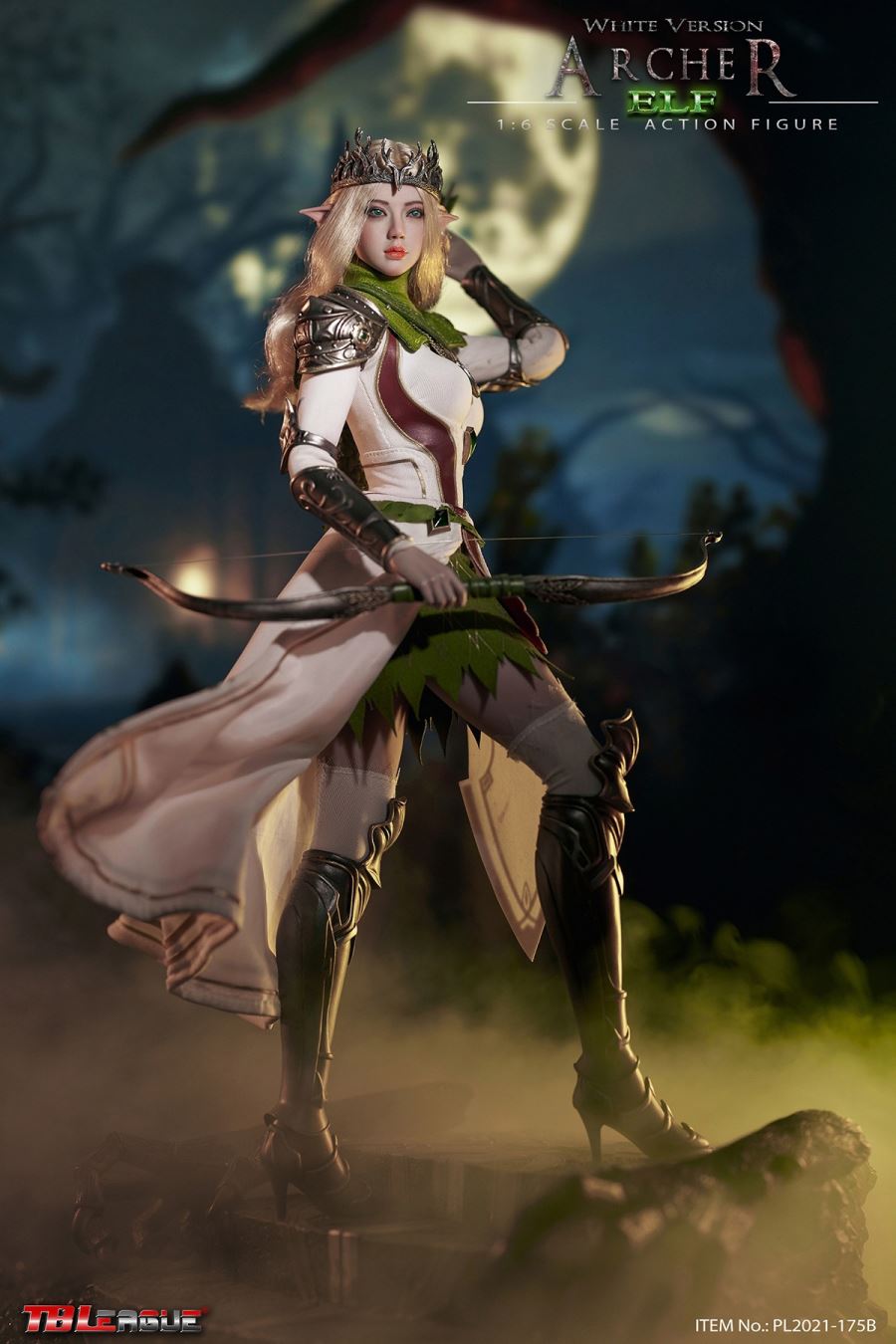 Elf Archer (White) 1/6