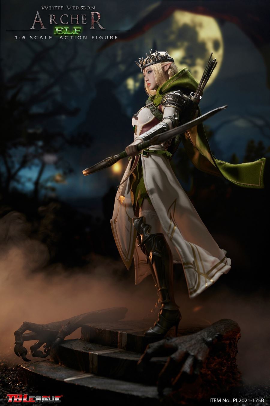 Elf Archer (White) 1/6
