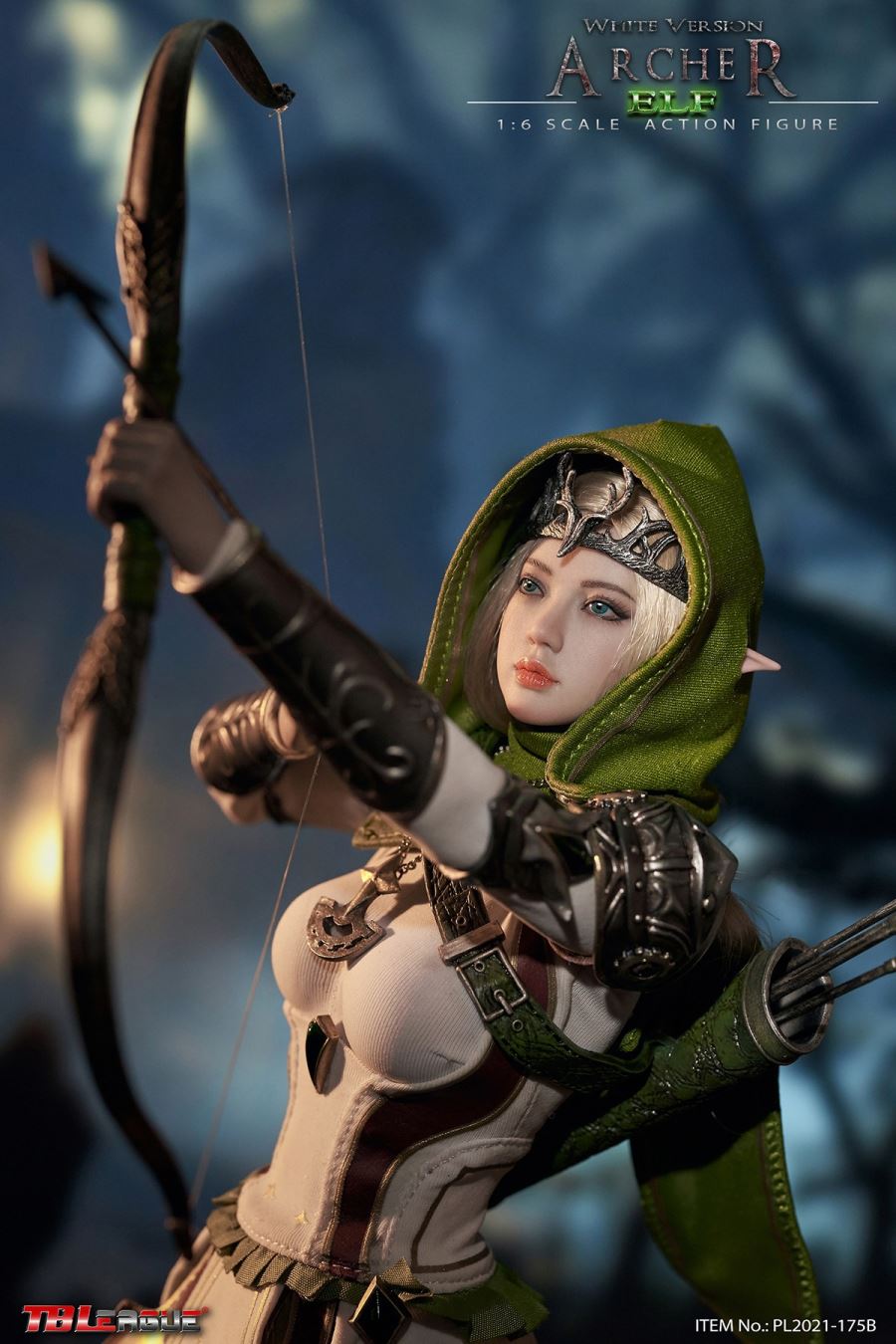 Elf Archer (White) 1/6