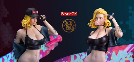 Girl No. 18 Double Scale Statue