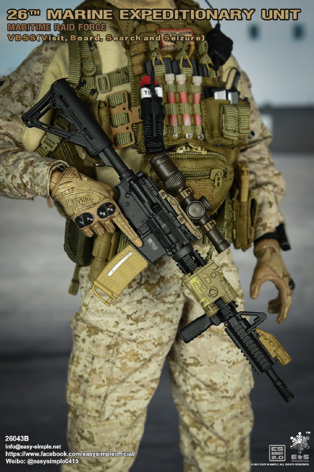 Marine Corps 26th Marine Assault Team VBSS 1/6