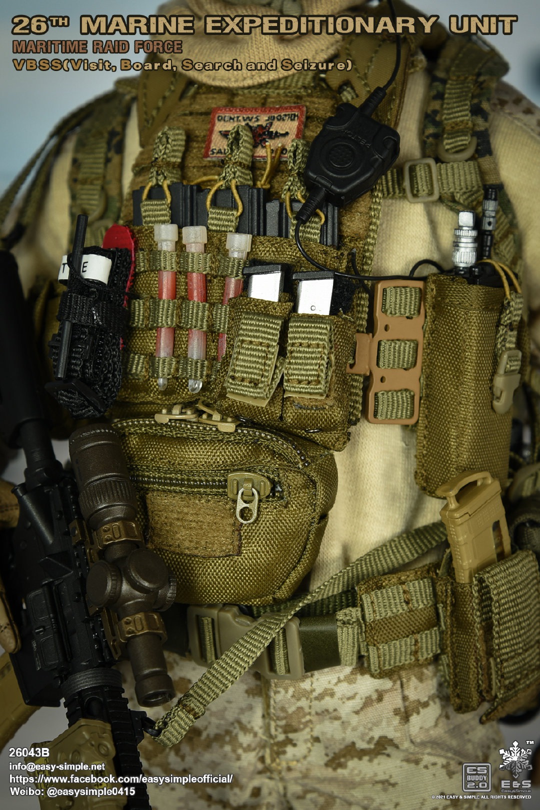 Marine Corps 26th Marine Assault Team VBSS 1/6