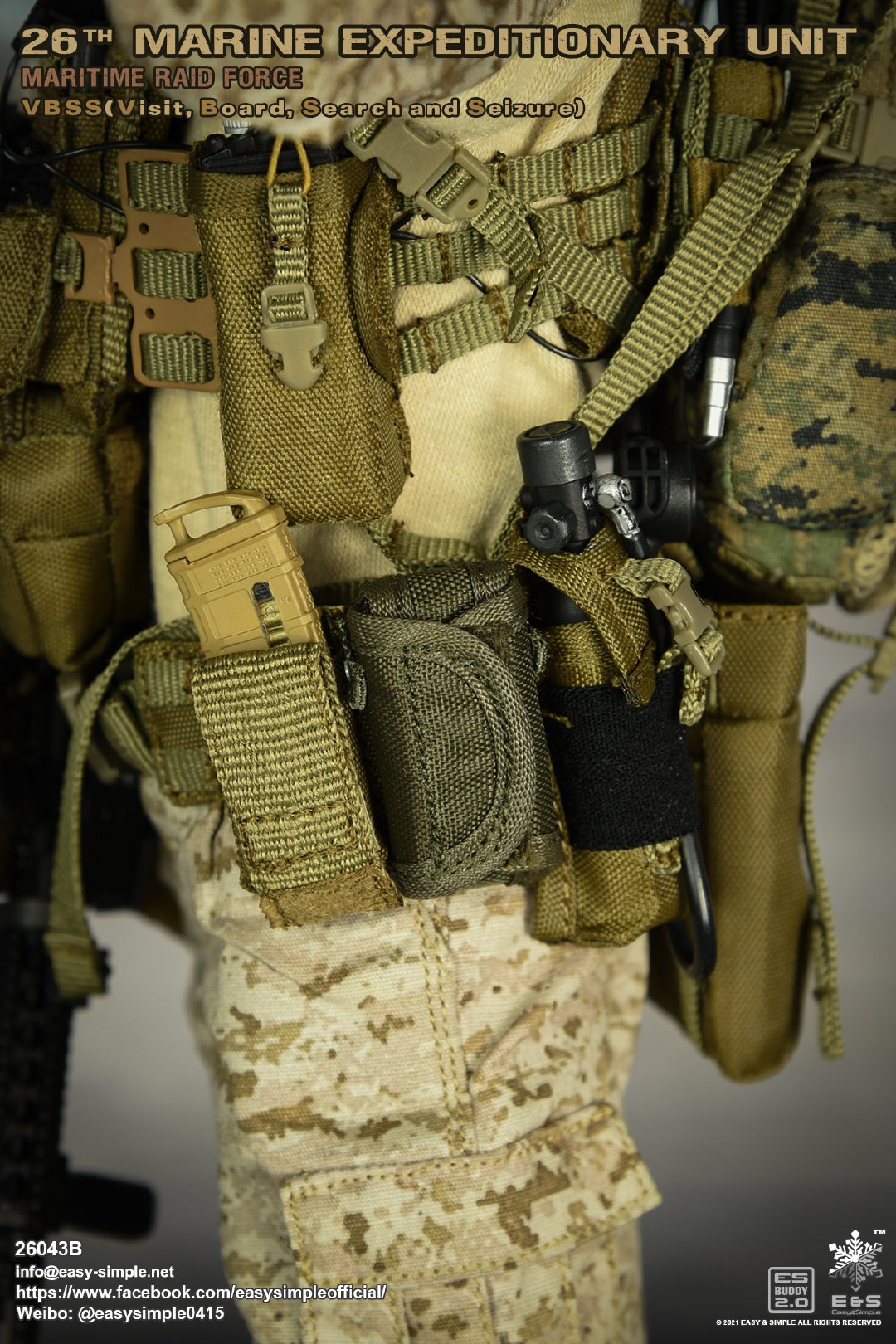 Marine Corps 26th Marine Assault Team VBSS 1/6