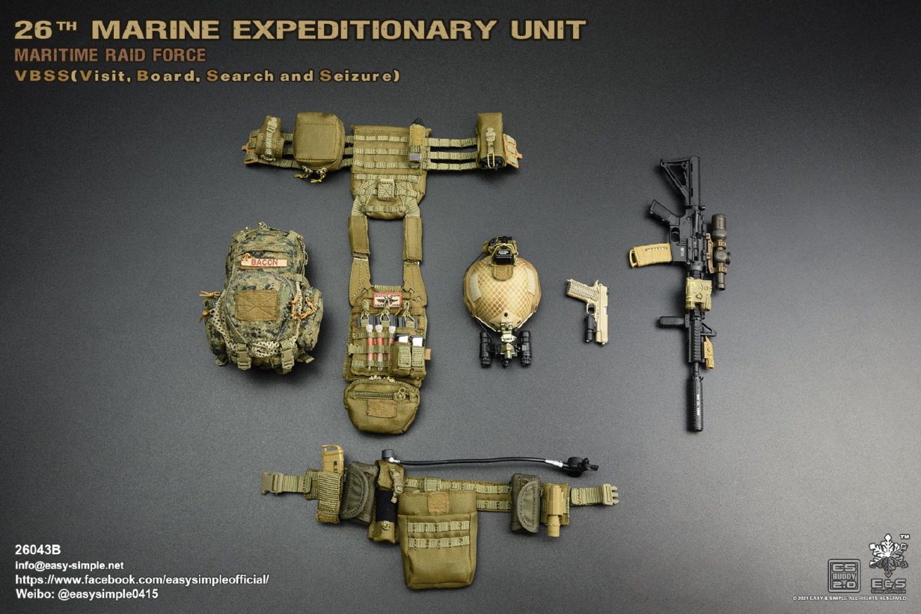 Marine Corps 26th Marine Assault Team VBSS 1/6