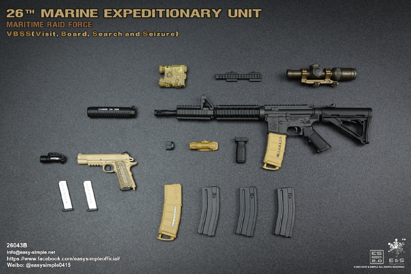 Marine Corps 26th Marine Assault Team VBSS 1/6