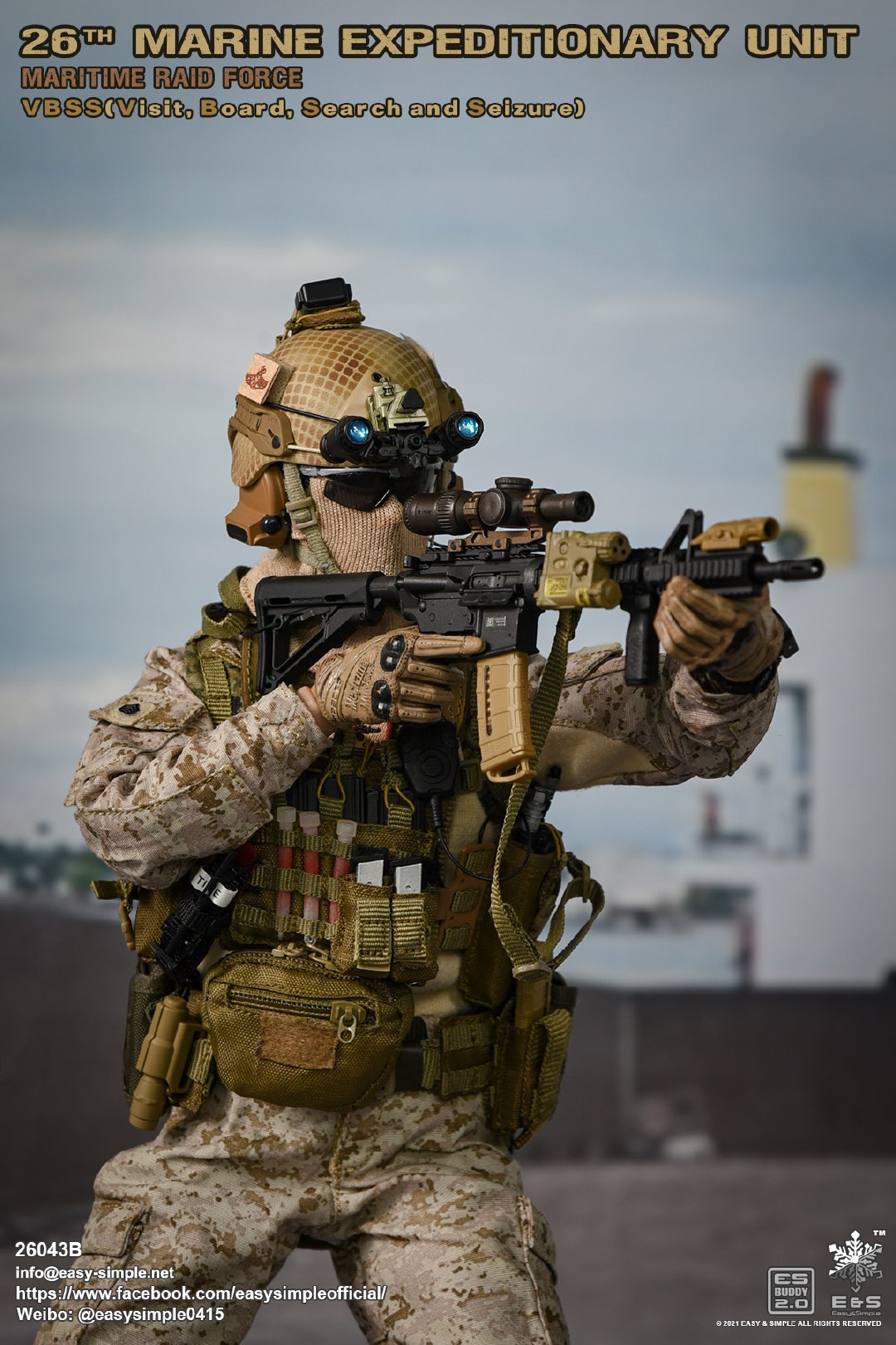 Marine Corps 26th Marine Assault Team VBSS 1/6