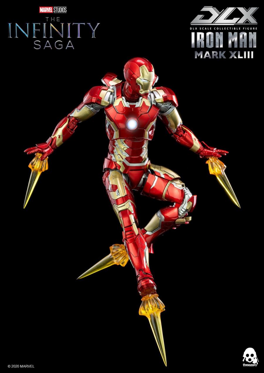 6.5 inch DLX level-Iron Man Mark 43