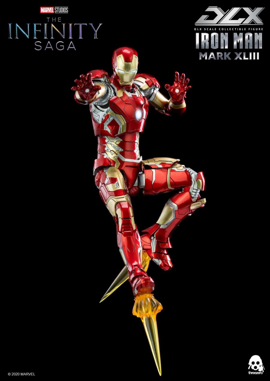 6.5 inch DLX level-Iron Man Mark 43