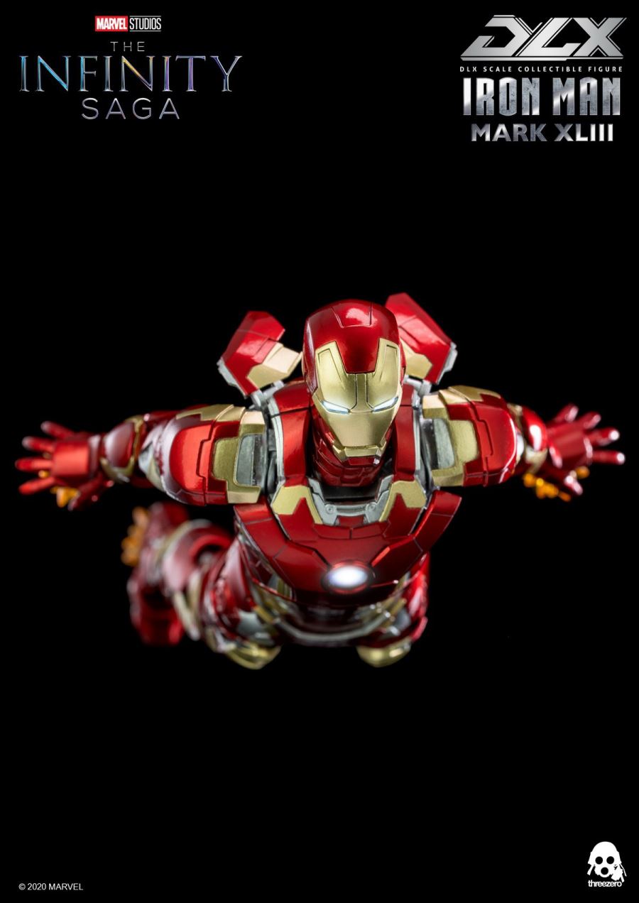 6.5 inch DLX level-Iron Man Mark 43