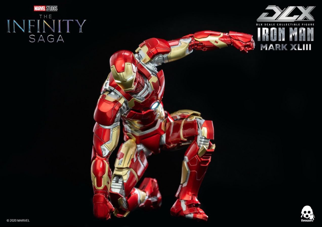 6.5 inch DLX level-Iron Man Mark 43