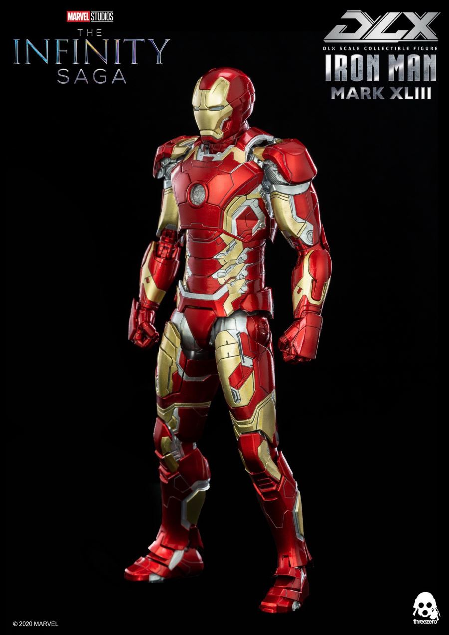 6.5 inch DLX level-Iron Man Mark 43