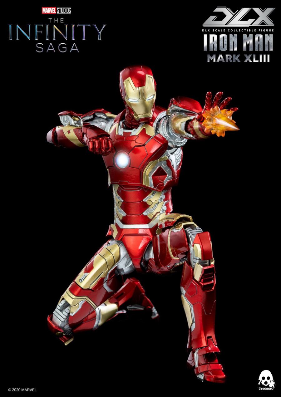 6.5 inch DLX level-Iron Man Mark 43