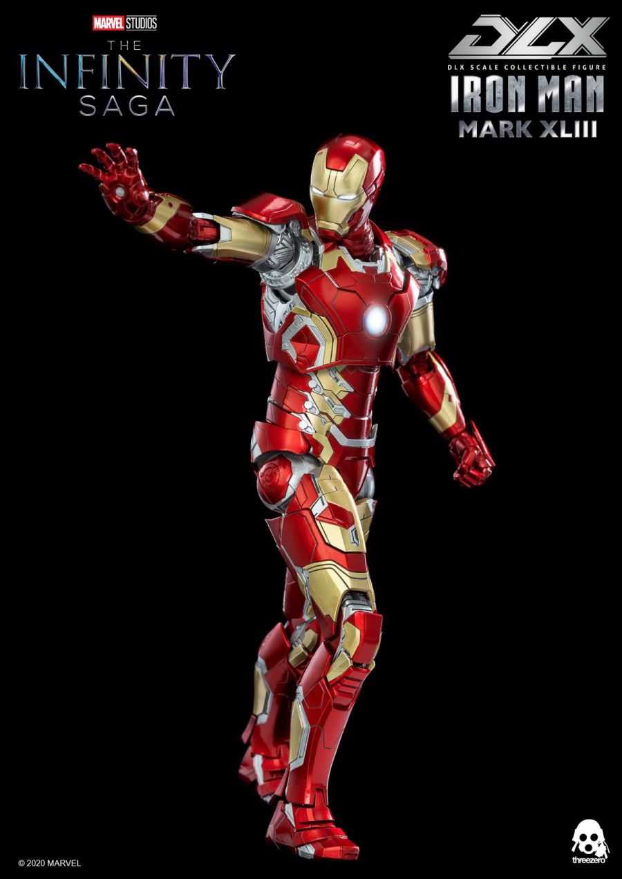 6.5 inch DLX level-Iron Man Mark 43