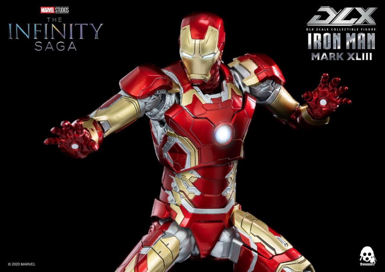 6.5 inch DLX level-Iron Man Mark 43