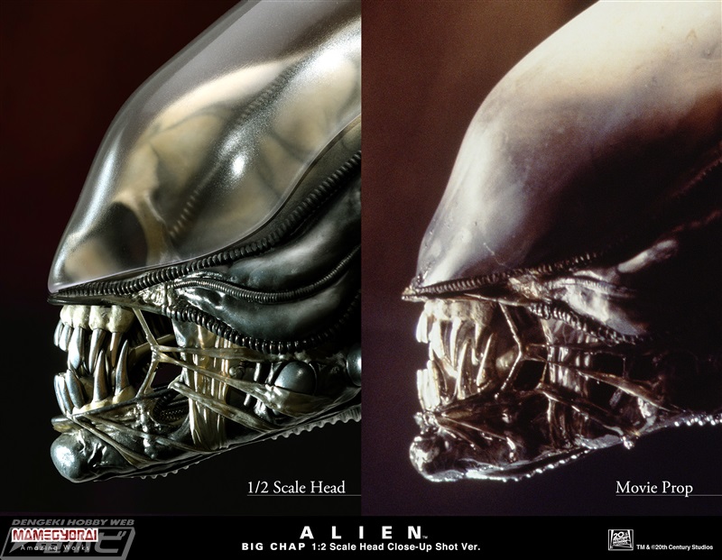 Alien / Big Chap: 1/2 Scale Head Close-up Shot Ver.