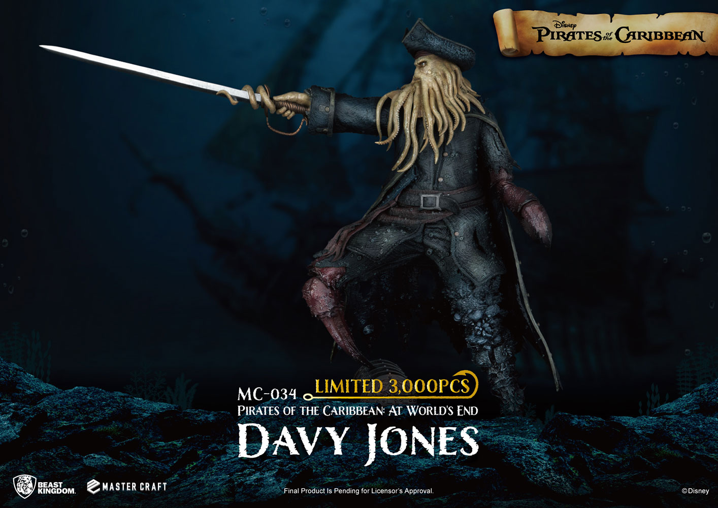 Pirates of the Caribbean 3: The End of the World - Davy Jones