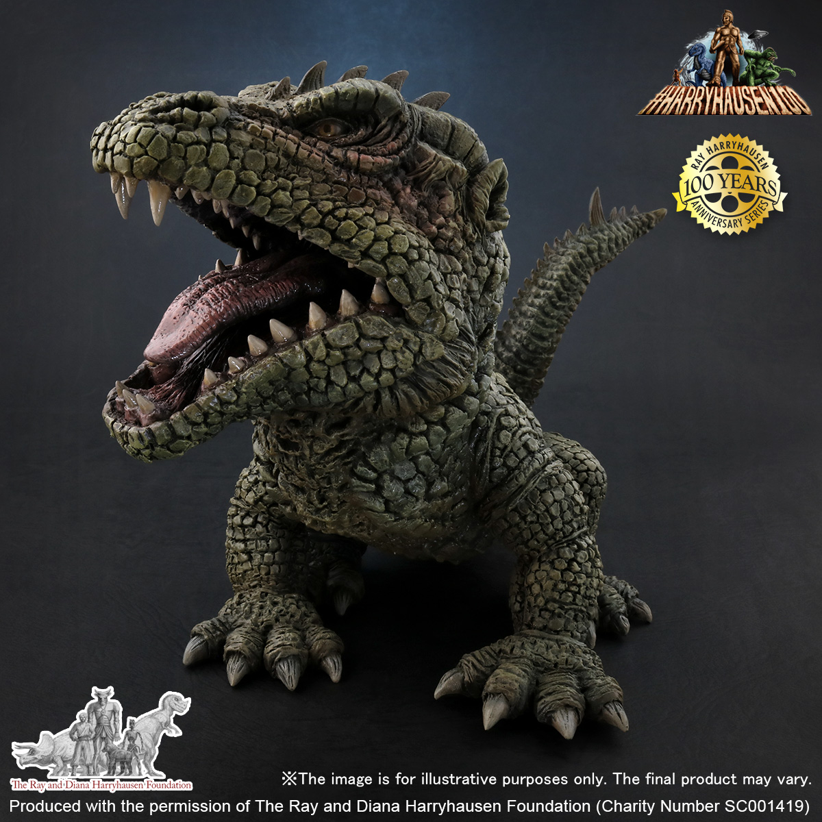 Deforial Rhedosaurus (Color Version) 