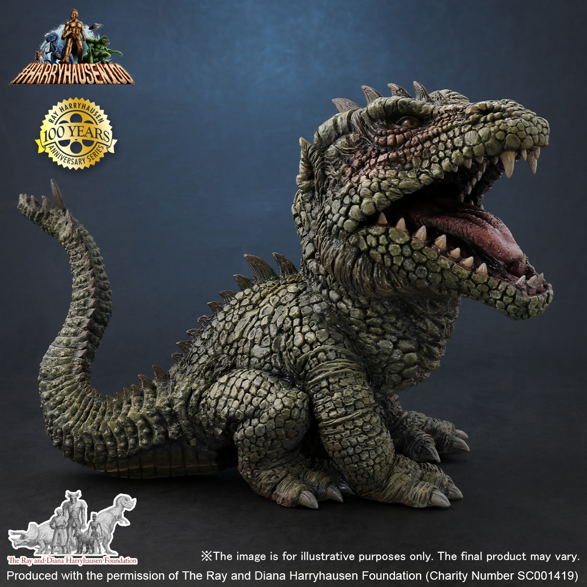 Deforial Rhedosaurus (Color Version) 
