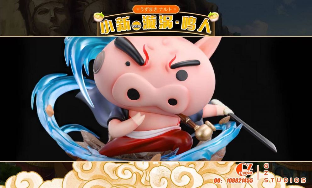 Shin-chan cos Naruto