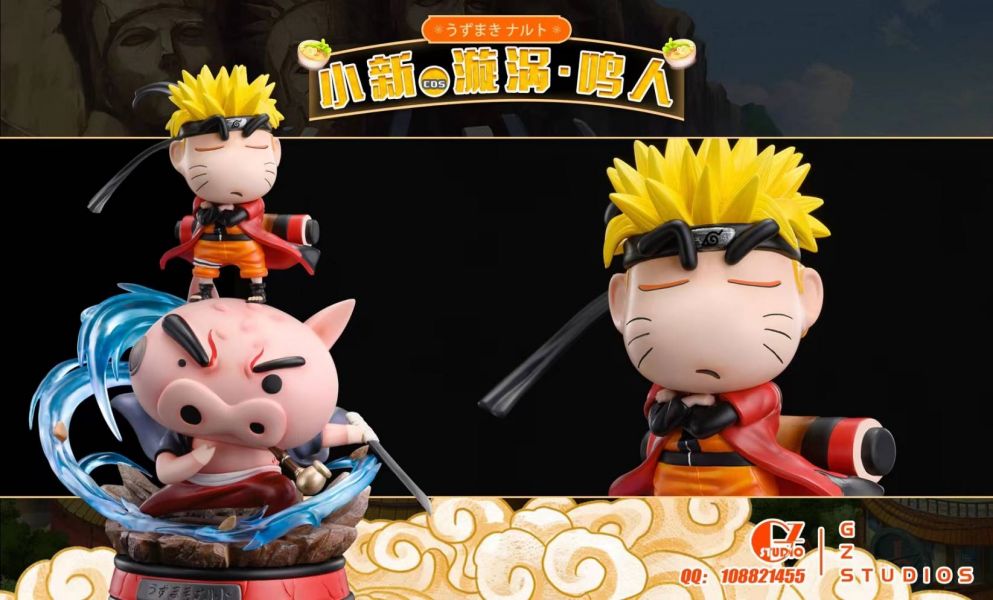 Shin-chan cos Naruto