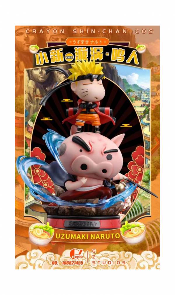 Shin-chan cos Naruto